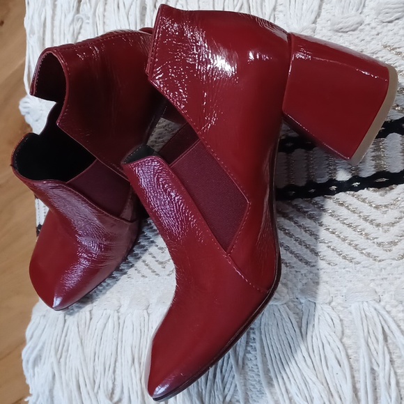 Italian red shoes - Picture 5 of 6